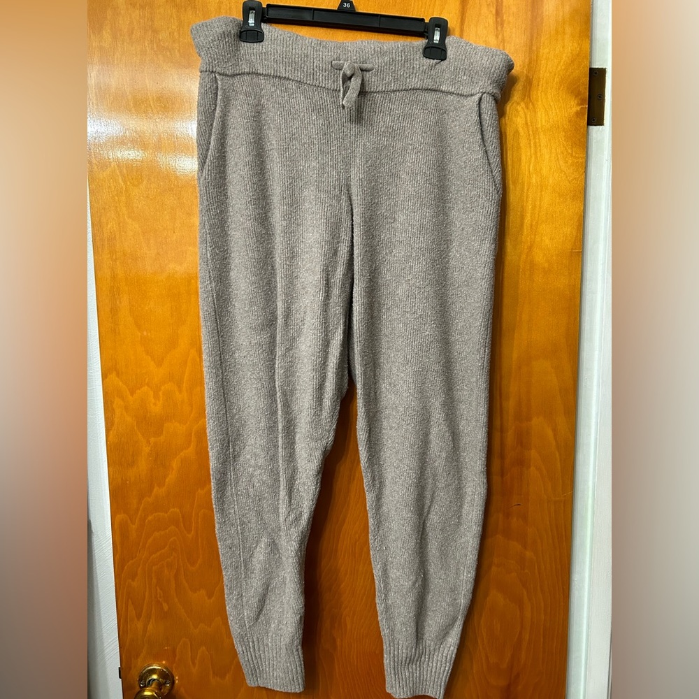 Abercrombie Cozy Taupe Joggers